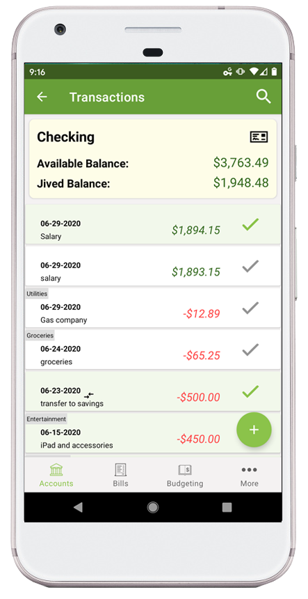 Mobile Money Management on your Android device!